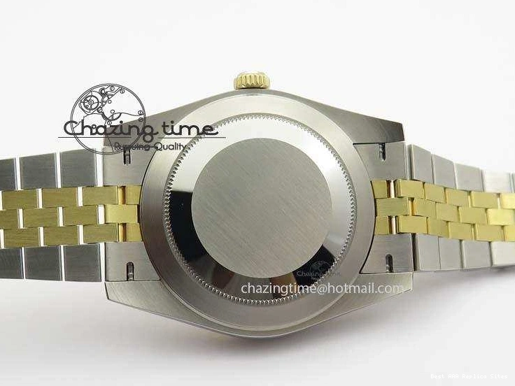 Best AAA Replica Sites On Dial Noob Silver Jubilee YG 126303 A 41mm Wrapped 1:1 Compact SS YG 3764 Bracelet Best Edition DateJust 0116